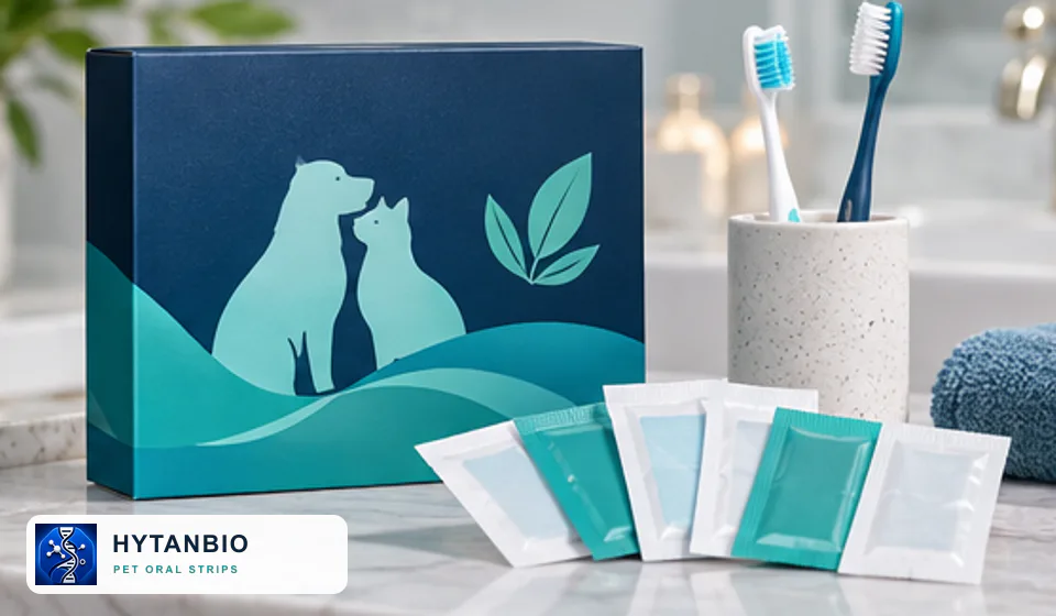 Enzyme-Concept Dental Routine Films HYTANBIO private label pet oral strip concept